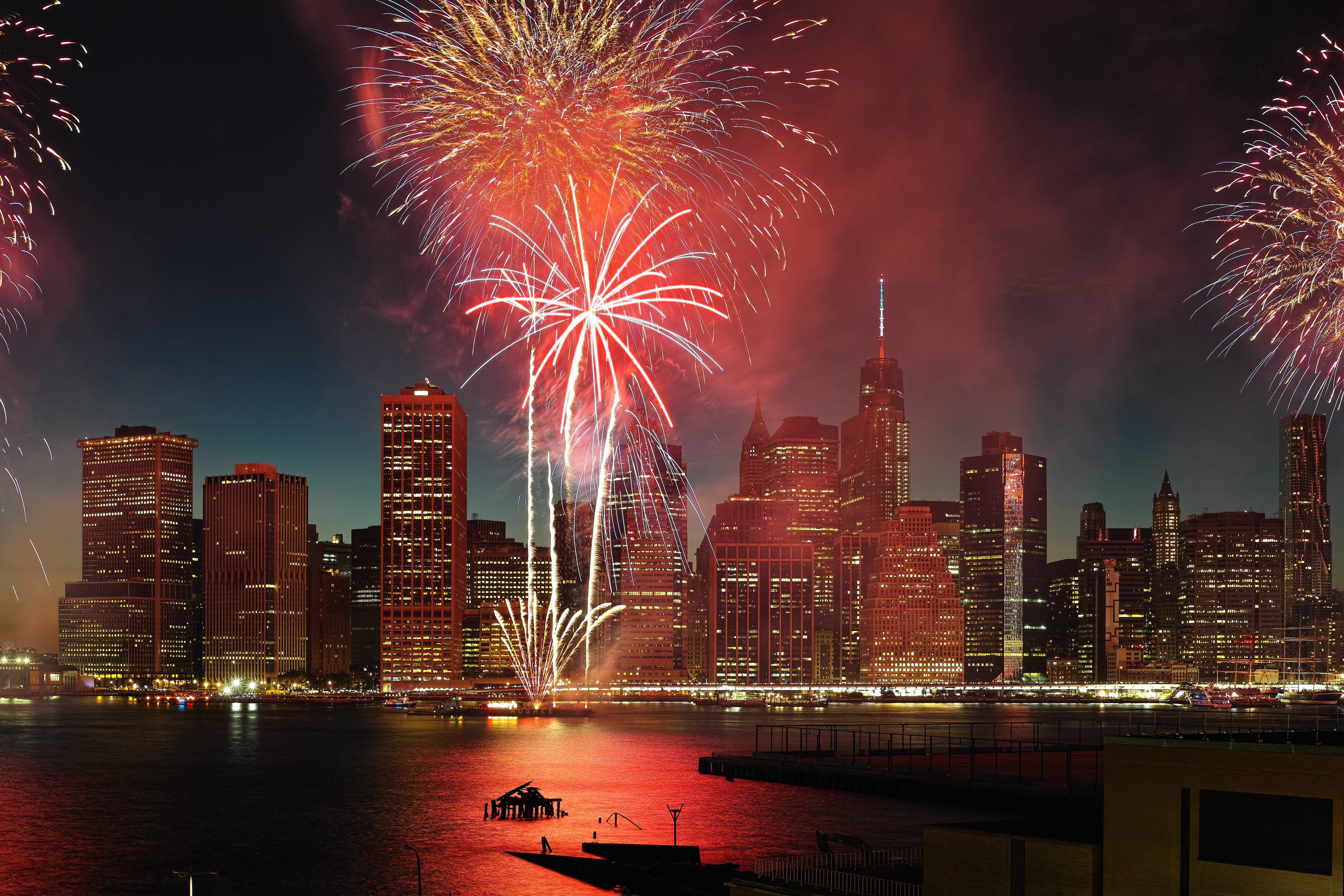 fireworks, nyc